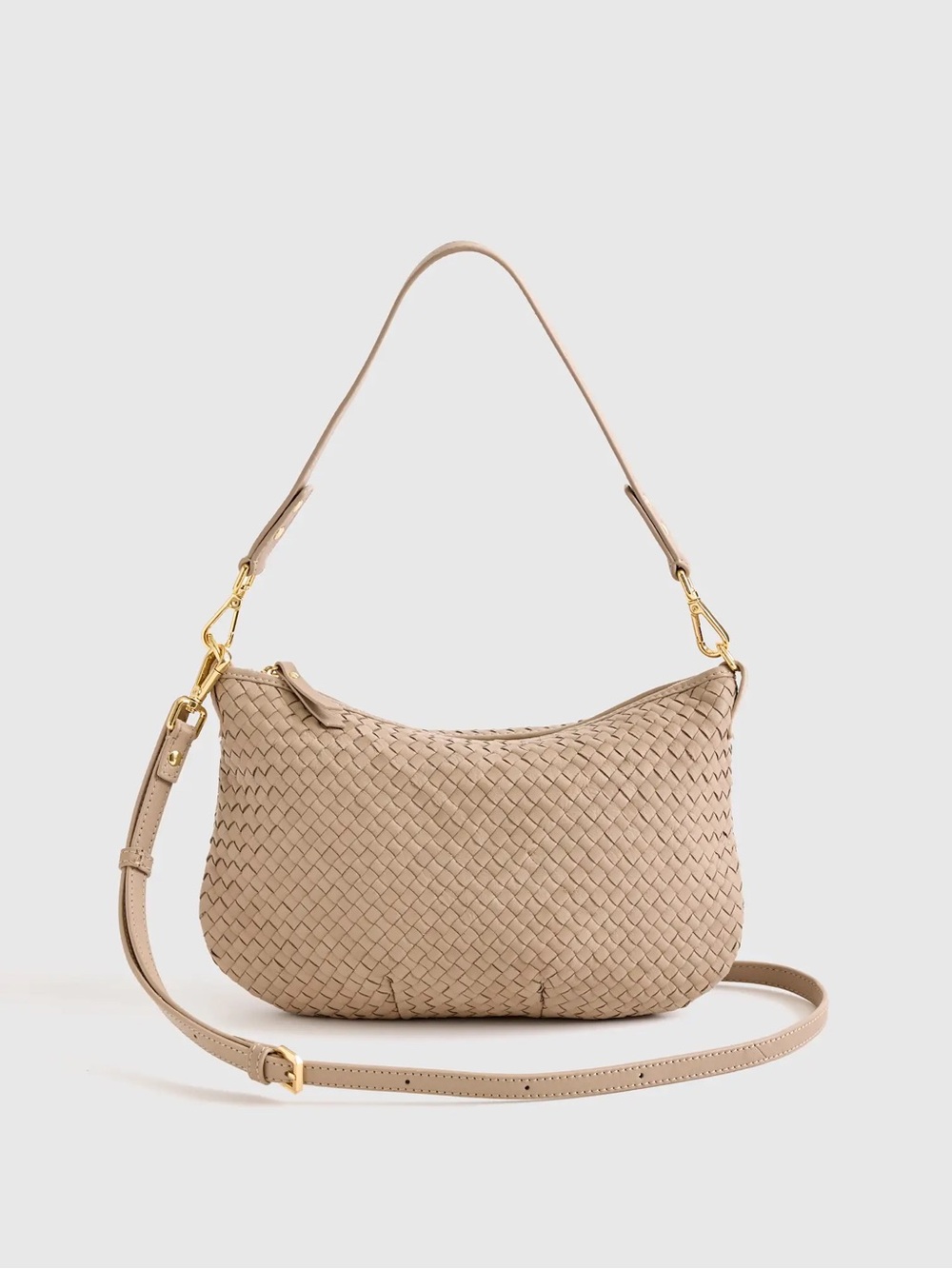Quince Sloane Handwoven Mini Shoulder Bag